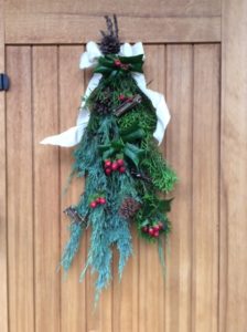 クリスマススワッグ1